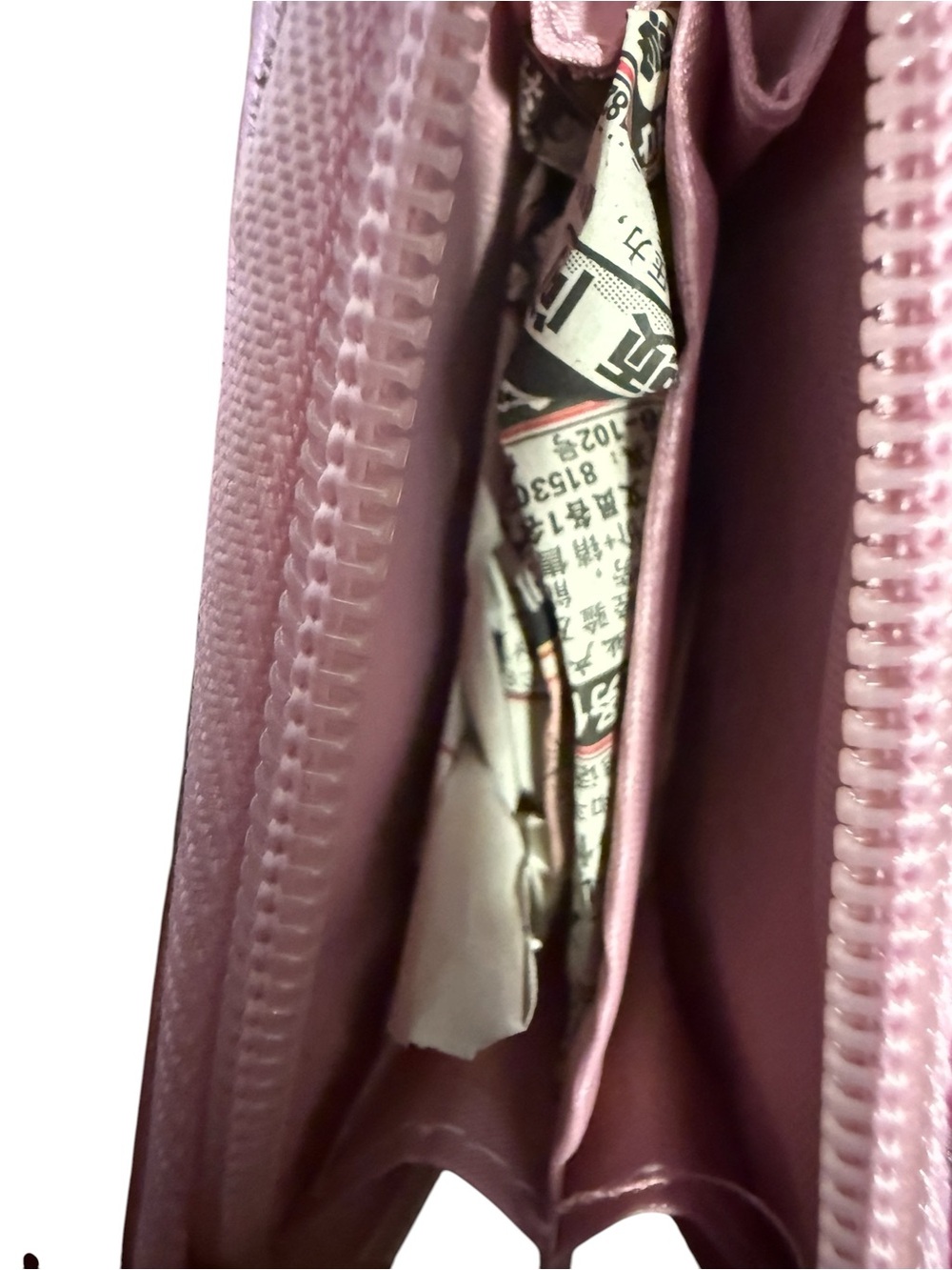 Moda Bella Metallic Pink Card Wallet - Picture 4 of 6